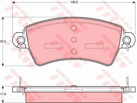 Brake Kit, disc brake (GTD1098)
