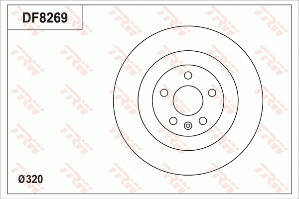 Brake Disc (DF8269S)