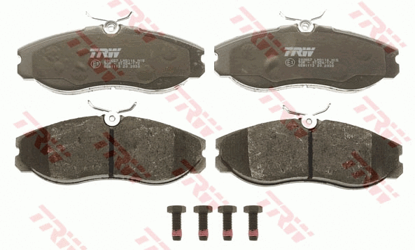 Brake Pad Set, disc brake (GDB1113)