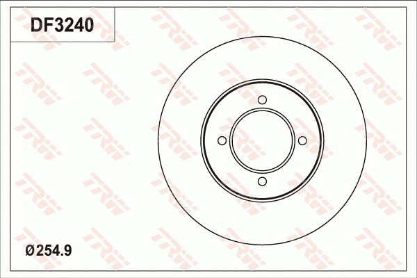 Brake Disc (DF3240)