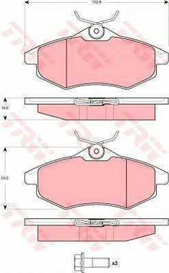 Brake Kit, disc brake (GTD1159)