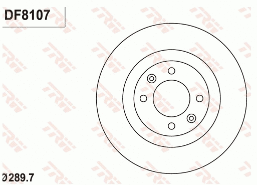 Brake Disc (DF8107)