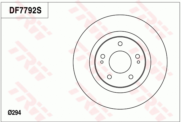 Brake Disc (DF7792)
