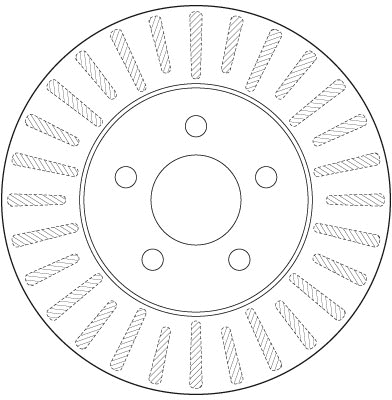 Brake Disc (DF6491)