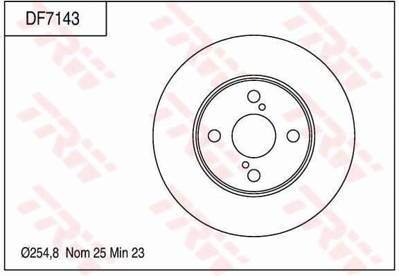 Brake Disc (DF7143)