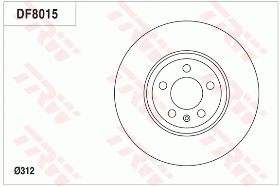 Brake Disc (DF8015)