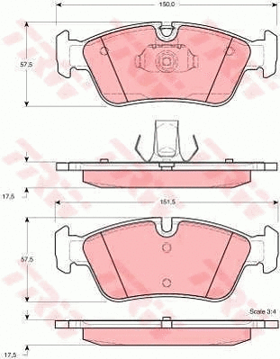 Brake Kit, disc brake (GTD1110)