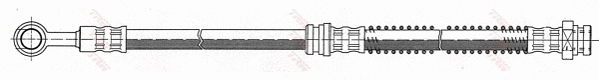 Brake Hose (PHD749)