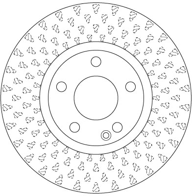 Brake Disc (DF6501)