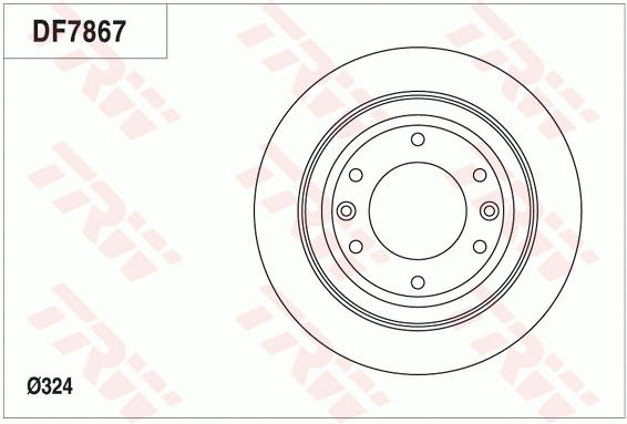 Brake Disc (DF7867)