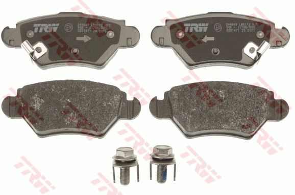 Brake Pad Set, disc brake (GDB1471DT)