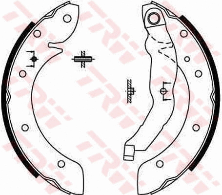 Brake Shoe Set (GS8567)