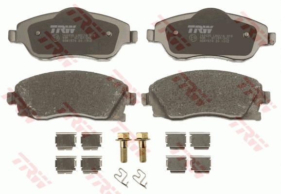 Brake Pad Set, disc brake (GDB1570)