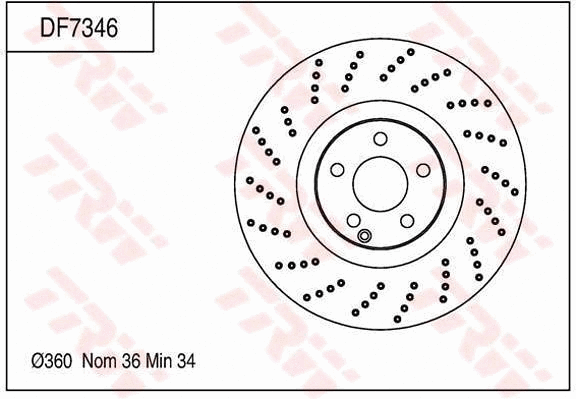Brake Disc (DF7346)