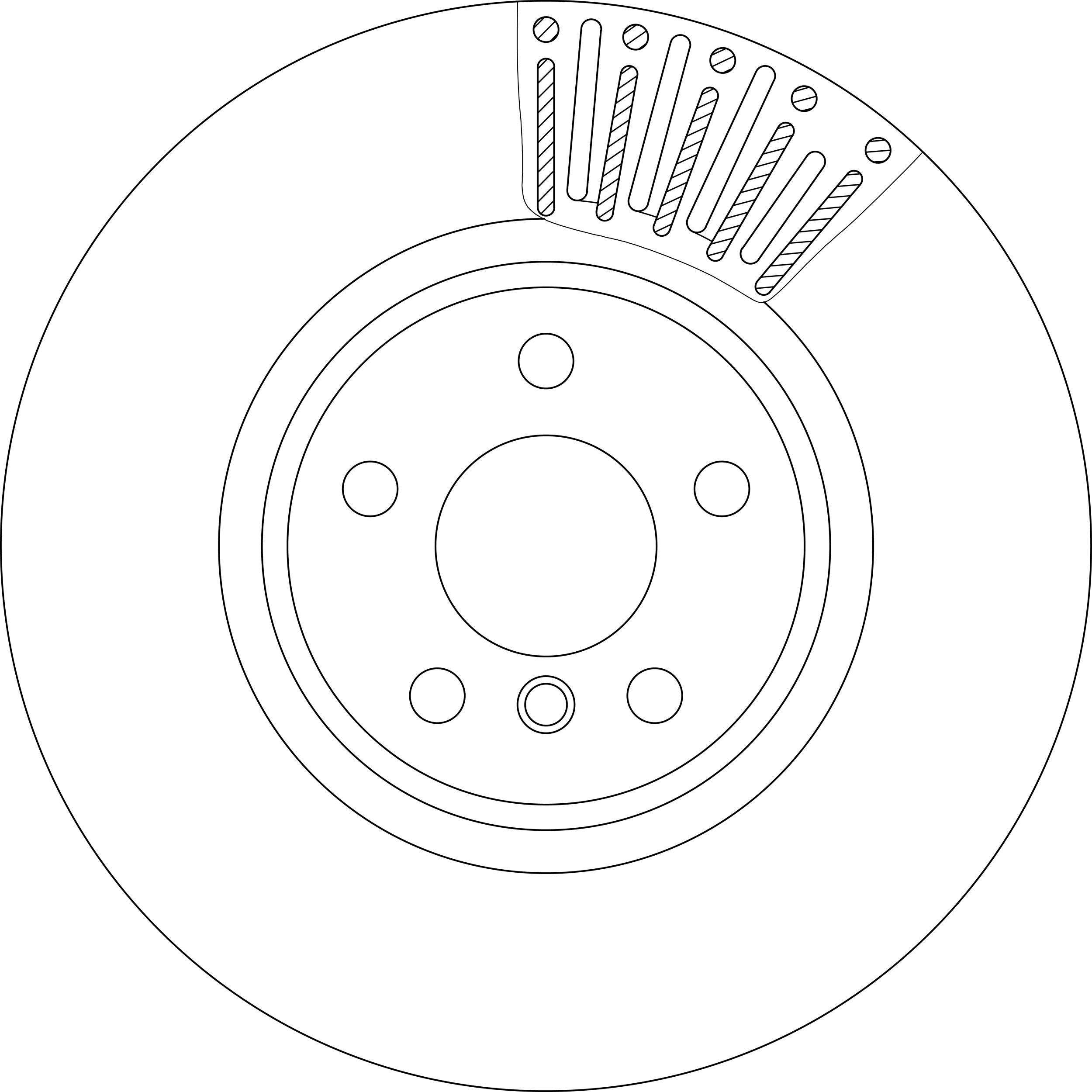 Brake Disc (DF8644S)