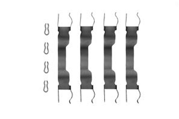 Accessory Kit, disc brake pad (PFK65)