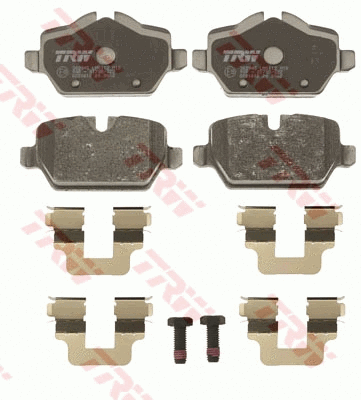 Brake Pad Set, disc brake (GDB1612)