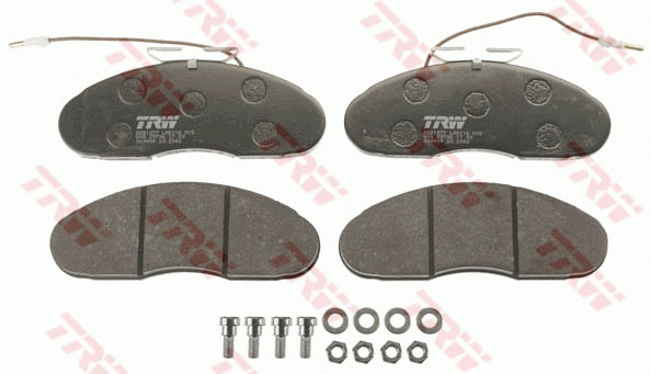 Brake Pad Set, disc brake (GDB1077)