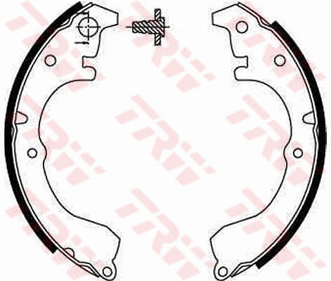 Brake Shoe Set (GS8287)