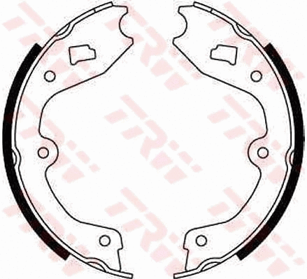 Brake Shoe Set, parking brake (GS6235)