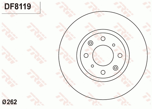 Brake Disc (DF8119)