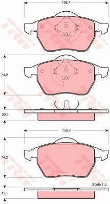 Brake Kit, disc brake (GTD1138)
