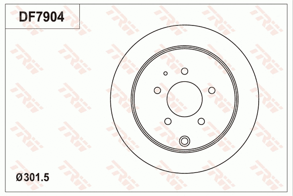 Brake Disc (DF7904)