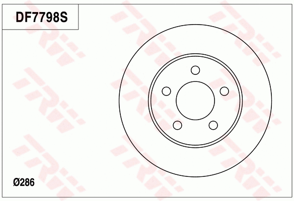 Brake Disc (DF7798)