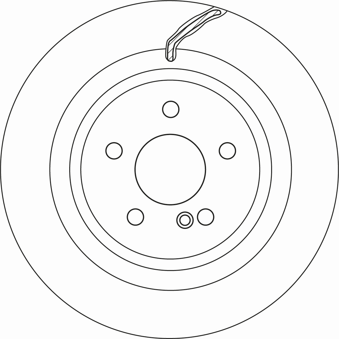 Brake Disc (DF6826S)