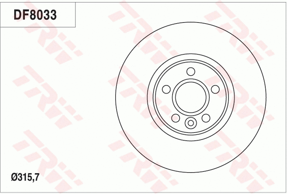 Brake Disc (DF8033)