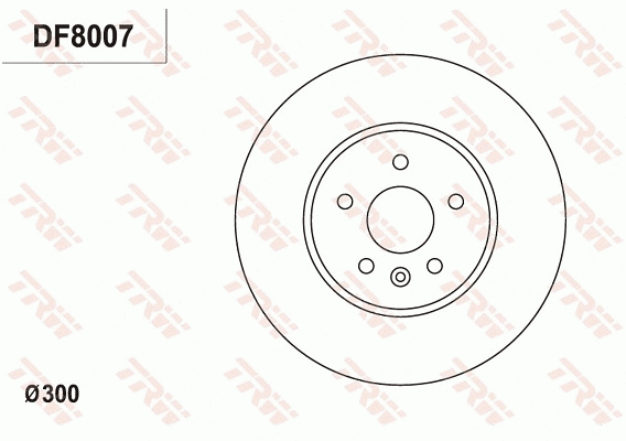 Brake Disc (DF8007)