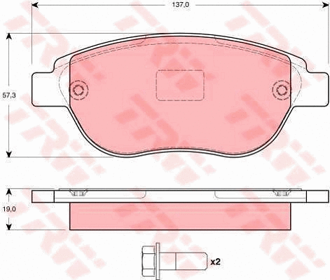 Brake Kit, disc brake (GTD1124)