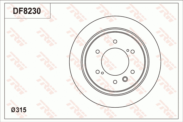 Brake Disc (DF8230)