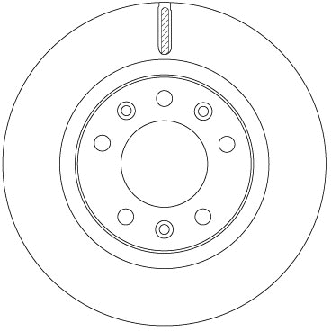 Brake Disc (DF6785)