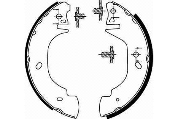 Brake Shoe Set