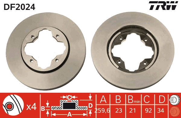 Brake Disc (DF2024)