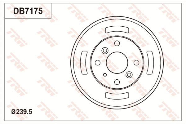Brake Drum (DB7175)