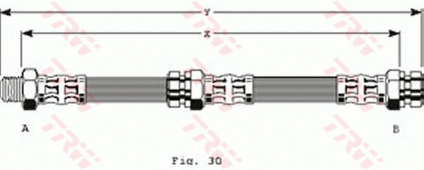 Brake Hose (PHB150)