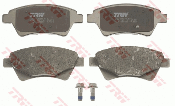 Brake Pad Set, disc brake (GDB1597)