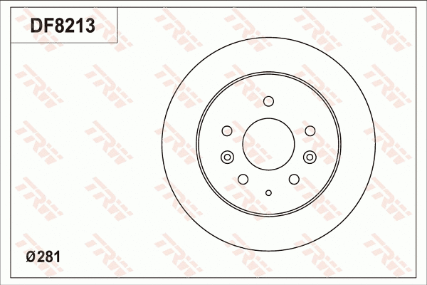 Brake Disc (DF8213)