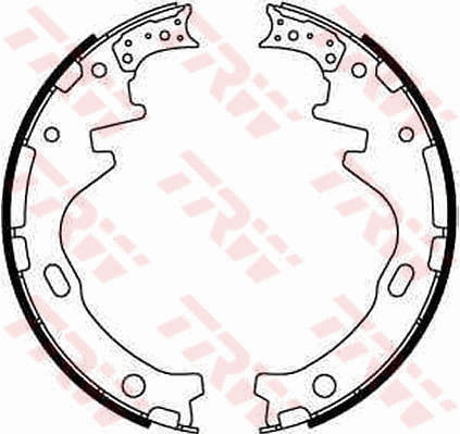 Brake Shoe Set (GS8515)