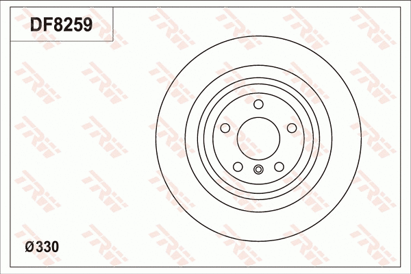 Brake Disc (DF8259S)