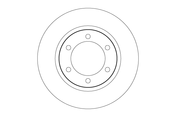 Brake Disc (DF6726S)