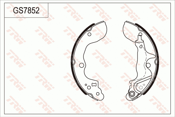 Brake Shoe Set (GS7852)