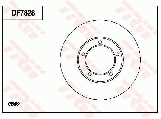 Brake Disc (DF7828)