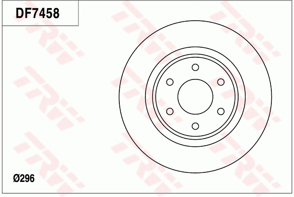Brake Disc (DF7458)