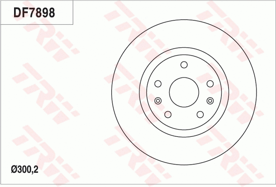 Brake Disc (DF7898)