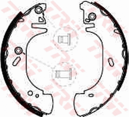 Brake Shoe Set (GS8540)