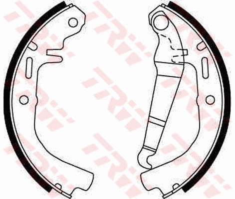 Brake Shoe Set (GS8078)