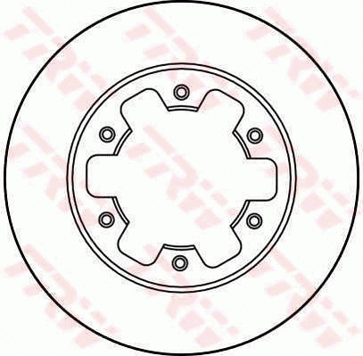 Brake Disc (DF2738)